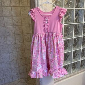 Pink Eleanor Rose Floral size 14/16 Easter Dress